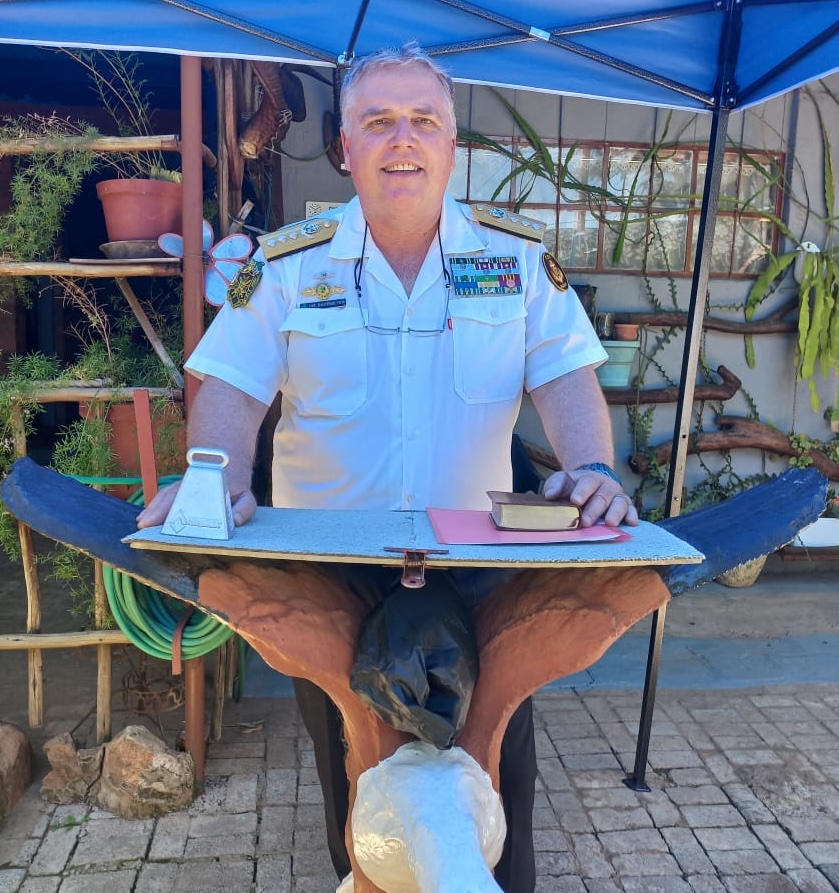 Wedding ceremony by Dr. Gerrit Rademeyer in Cape Agulhas
